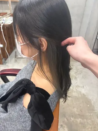 セミロング Yukino/ 透明カラー🫧のヘアスタイル