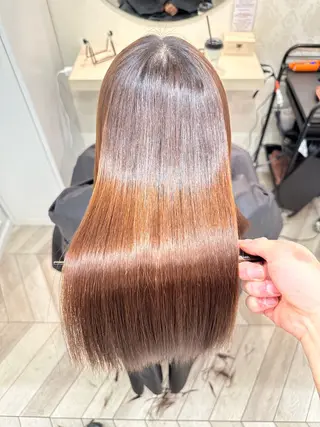 ロング 岡邉 隆太のヘアスタイル