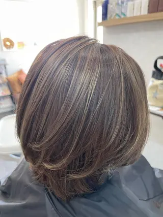 ショート カラー Glad   中嶋 政文のヘアスタイル