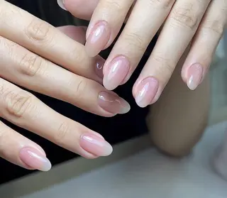 ネイル By moonネイル 🌷ワンホン/韓国風のネイルデザイン
