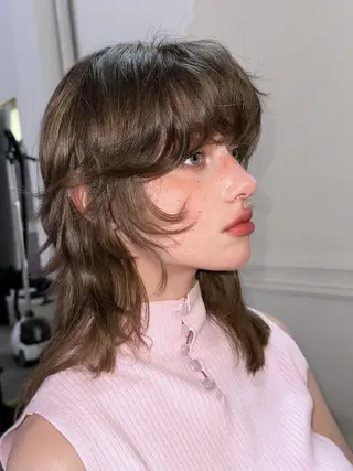 ミディアム モデル募集中❗️ 吹矢　渉のヘアスタイル
