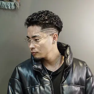 ショート パーマ メンズ 💈PRO SHOP WAVE 望愛💈のヘアスタイル