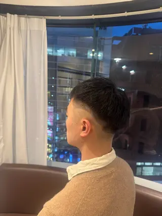 メンズ 透明感カラー💜 モテ髪 空陽💙のヘアスタイル