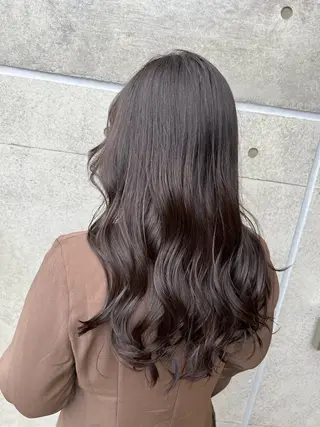 ロング カラー パーマ Day&Night kanaのヘアスタイル