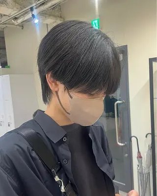 ショート メンズ メンズ レイヤー ウルフ 弓木啓輔のヘアスタイル