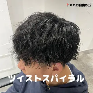パーマ メンズ いおり/メンズパーマ /自由が丘マハロのヘアスタイル