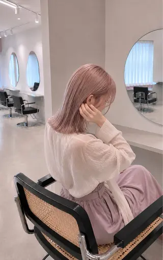 ミディアム 池袋/Park by GLADGEのヘアスタイル