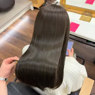 ロング カラー ツヤ髪✨髪質 改善 渋谷 サワのヘアスタイル