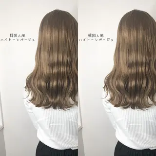 ミディアム カラー あさだ しゅうたろうのヘアスタイル