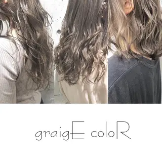 ミディアム カラー YU-KA ✂︎Rico.のヘアスタイル
