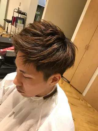 ショート メンズ 田中 真衣のヘアスタイル