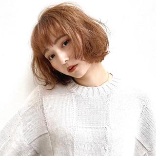 ショート カラー パーマ ヘアアレンジ ✨店長/原宿/艶髪✨ 阿部凌太郎のヘアスタイル