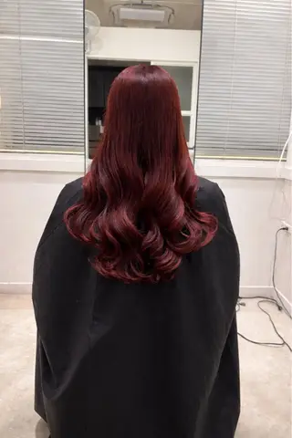 ロング ピンク🌸/暖色/ ブリーチ/横浜/金光のヘアスタイル