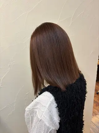ミディアム カラー 村瀬 友颯のヘアスタイル
