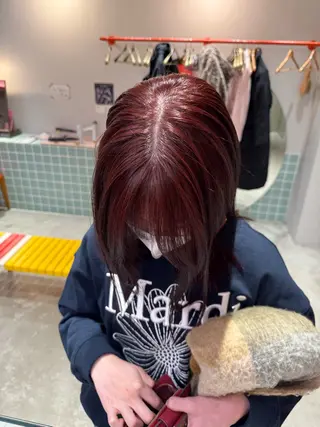 ロング カラー ROSTAR セイゴのヘアスタイル