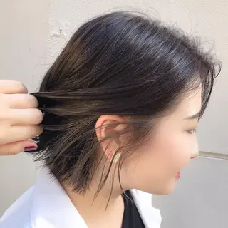 ショート カラー マンツーマンサロン 🤍Tanakaのヘアスタイル