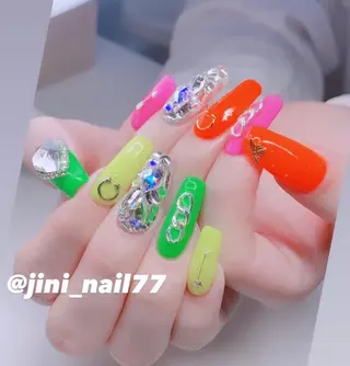 ネイル ジニ ネイルのネイルデザイン