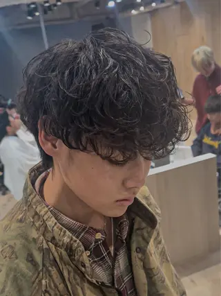 メンズ 坂口 駿平のヘアスタイル