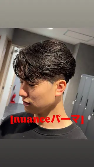 ショート パーマ メンズ 河合 倖宏のヘアスタイル