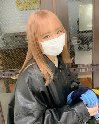 セミロング カラー ✨無料カット募集中✨ saho/ONYXのヘアスタイル