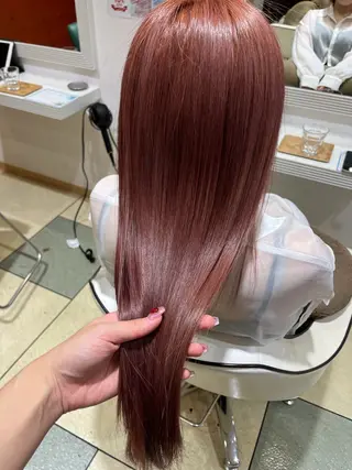カラー 淡色┊︎ナチュラル 🧁奈那美🧁*.゜のヘアスタイル