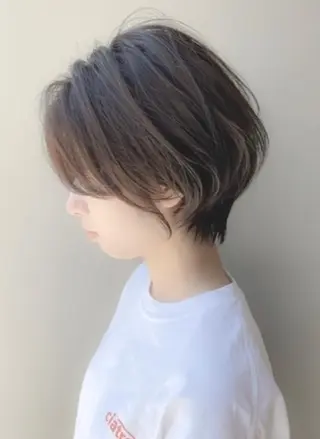 ショート PINQ ピンクのヘアスタイル