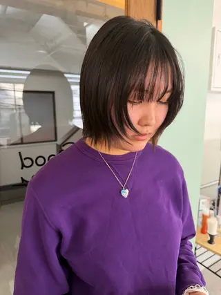 ショート ショートカット募集/ モカのヘアスタイル