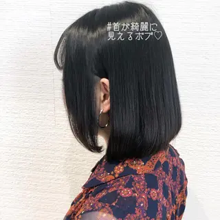 ショート カラー 似合わせ/レイヤー /ボブ/新谷のヘアスタイル