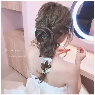 ヘアアレンジ YUI𓍯ｴｸｽﾃ /ﾆｭｱﾝｽｶﾗｰのヘアスタイル