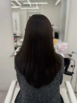 ロング なつき🎀韓国ヘア /透明感カラーのヘアスタイル