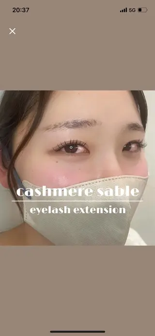 マツエク・マツパ 韓国式束感まつ毛/ 眉毛/ゆりあの眉毛・アイブロウイメージ