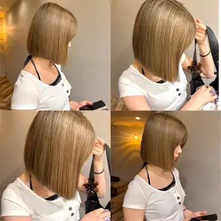 ミディアム 似合わせカラー/ 松岡茉和🐼🌈🌟のヘアスタイル