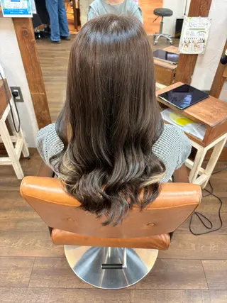 カラー 三宅 デザインカラー 透明感カラー✨のヘアスタイル
