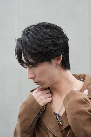 ショート パーマ 海外風パーマ カラー特化園田　楓莉のヘアスタイル