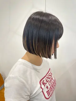 ショート カラー Terve.竹内 視咲のヘアスタイル