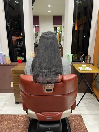 ロング 藤田 竜成のヘアスタイル