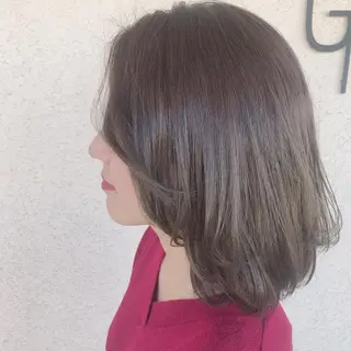 カラー 西尾 優希のヘアスタイル