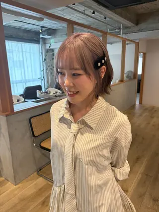 カラー まとい︎︎ ︎︎のヘアスタイル