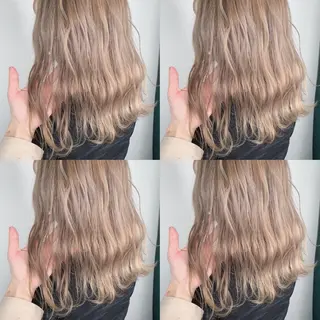 セミロング カラー 袴田 伊代のヘアスタイル