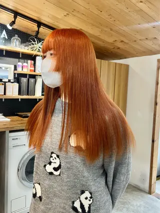 ロング 暖色カラー/レイヤー カット☁️MEI☁️のヘアスタイル