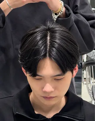 ショート パーマ メンズ 🎸men's🎸 毛流れパーマ/renのヘアスタイル