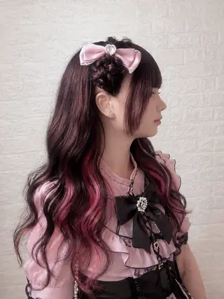 ヘアアレンジ 🎀推し活ヘアメ/ 地雷量産/あいり🎀のヘアスタイル