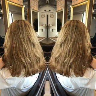 セミロング カラー 美髪・艶髪特化美容師 RYOJIのヘアスタイル