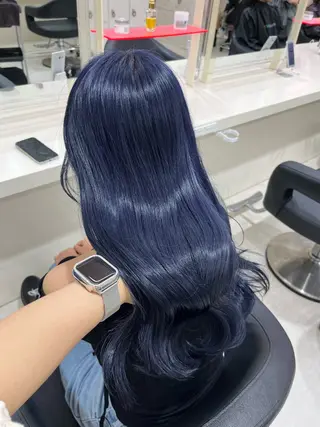 セミロング カラー 💟RINNA 艶カラー💟のヘアスタイル