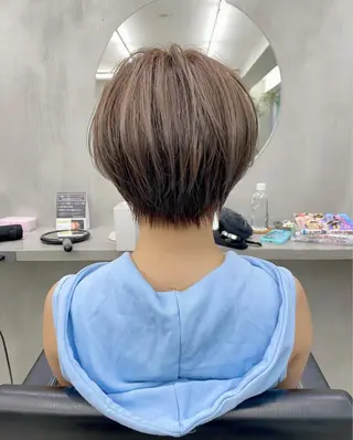 ショート カラー 👑ボブはお任せ ミヤノ👑のヘアスタイル