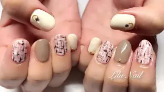 ネイル モチの良さ◉ フィルインネイル♡のネイルデザイン