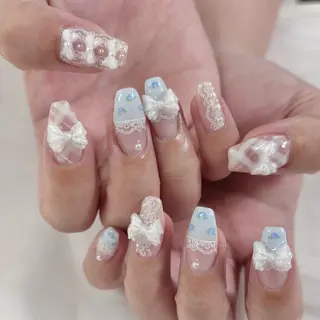 ネイル 痛ネイル池袋🍒 さとう🐰のネイルデザイン