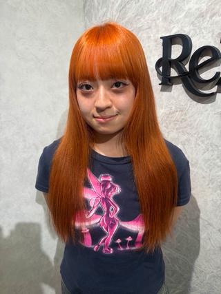 ロング カラー 色落ちまで盛れる 💟まなみのヘアスタイル