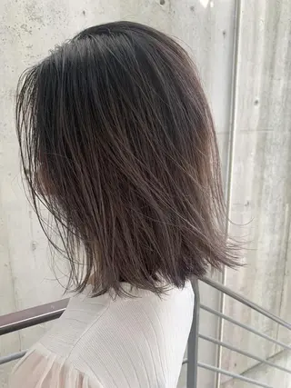 ミディアム フリーランス 美容師 cayocoのヘアスタイル