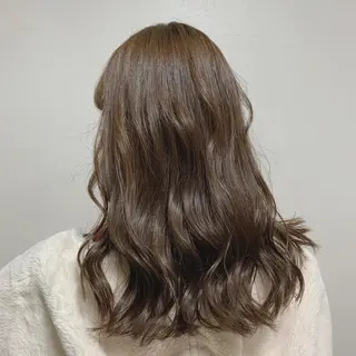 セミロング カラー Emma ecole /栄/RIOのヘアスタイル